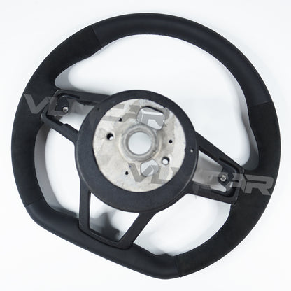 Private custom smooth leather&Alcantara/suede steering wheel for audi A3/S3/8P/TT/R8 new