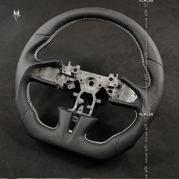 Private custom perforaed Leather steering wheel for Infiniti Q50 /Available for all vehicles