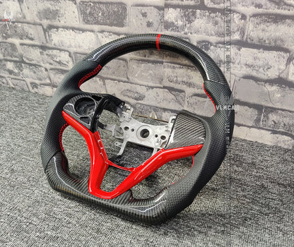 Private custom gloss carbon fiber steering wheel for city/gk5 /Available for all car models