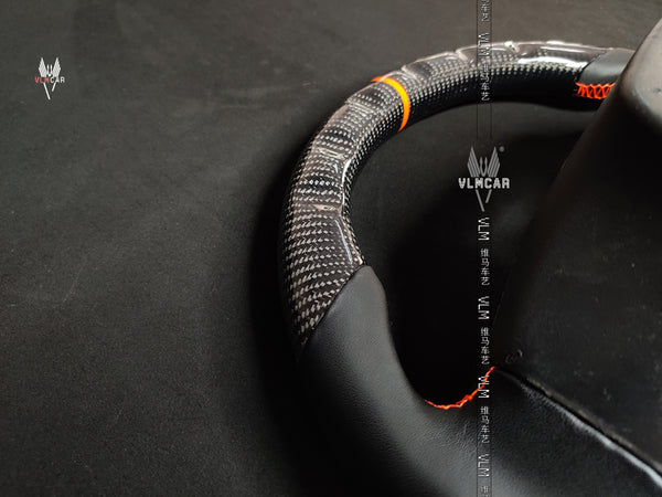 Private custom  carbon fiber steering wheel for Ford Everest Raptor U375