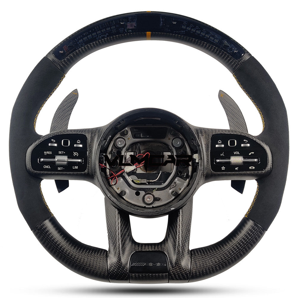 Carbon fiber steering wheel For mercedes benz C/E/S/G AMG steering wheel / 809 AMG steering wheel