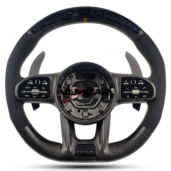 Carbon fiber steering wheel For mercedes benz C/E/S/G AMG steering wheel / 809 AMG steering wheel