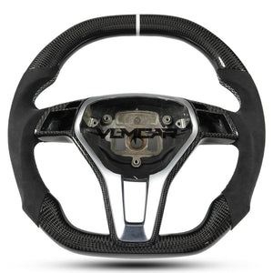Private custom carbon fiber steering wheel for Mercedes Benz C-class W204 /AMG E-class W212