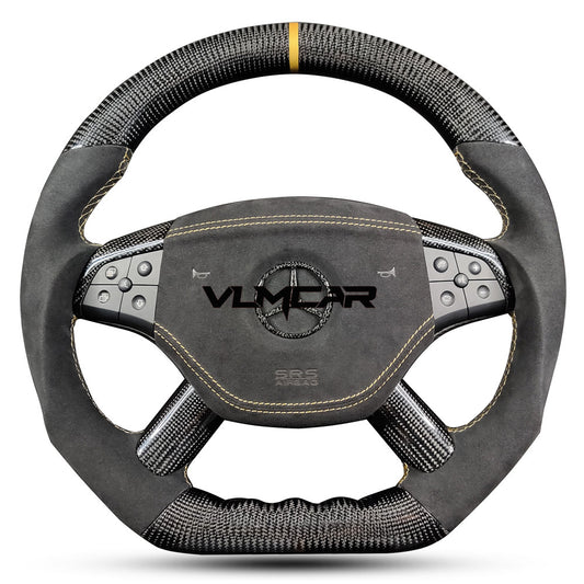 Private custom carbon fiber steering wheel for Benz ML /W164