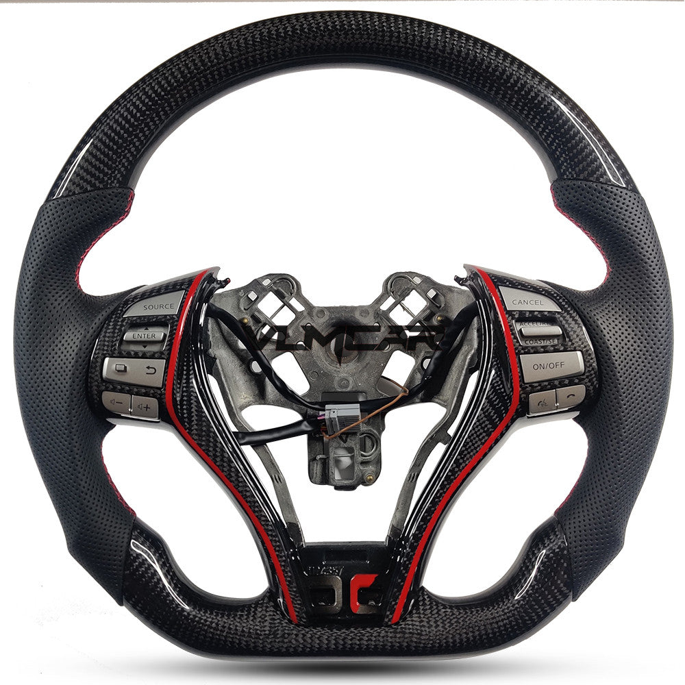 Private custom carbon fiber steering wheel  racing car wheel For Nissan New Teana New Qashqai