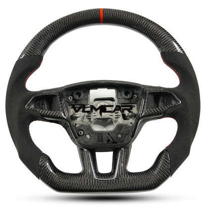 Private custom carbon fiber steering wheel for Ford focus