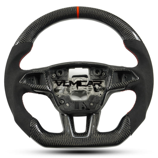 Private custom carbon fiber steering wheel for Ford focus