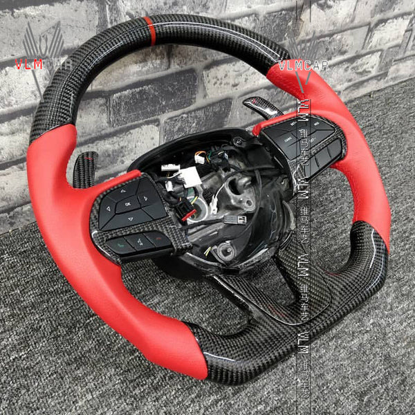 Private custom Carbon Fiber Steering wheel For dodge charger srt/challenger
