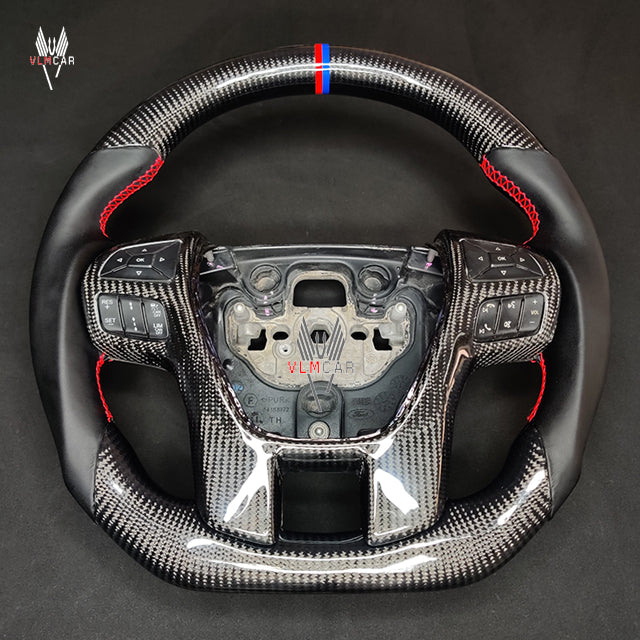 Private custom carbon fiber steering wheel for Ford Everest Raptor U375