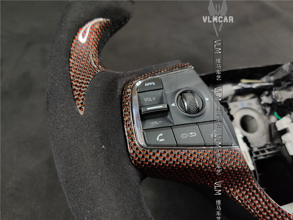 Private custom carbon Fiber steering wheel For Acura CDX