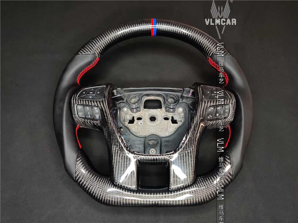 Private custom carbon fiber steering wheel for Ford Everest Raptor U375