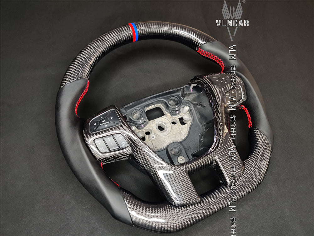 Private custom carbon fiber steering wheel for Ford Everest Raptor U375