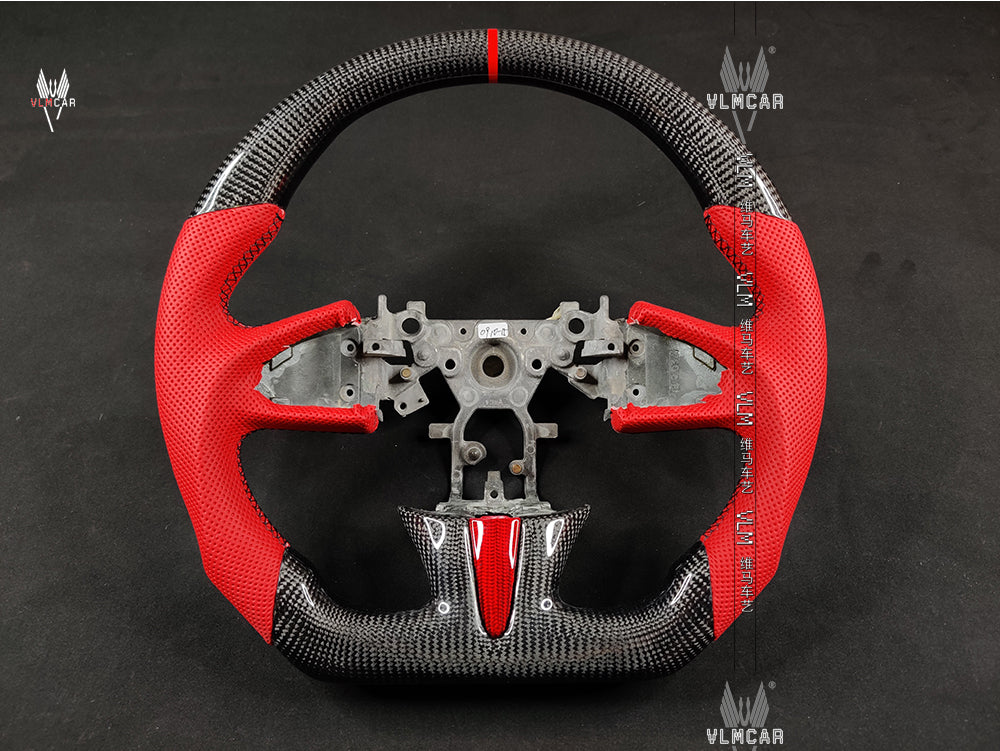 Private custom Carbon Fiber steering wheel For Infiniti Q50