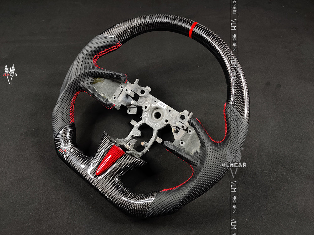 Custom Carbon Fiber steering wheel For Infiniti Q50