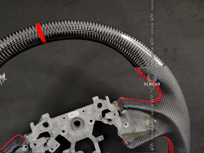Custom Carbon Fiber steering wheel For Infiniti Q50