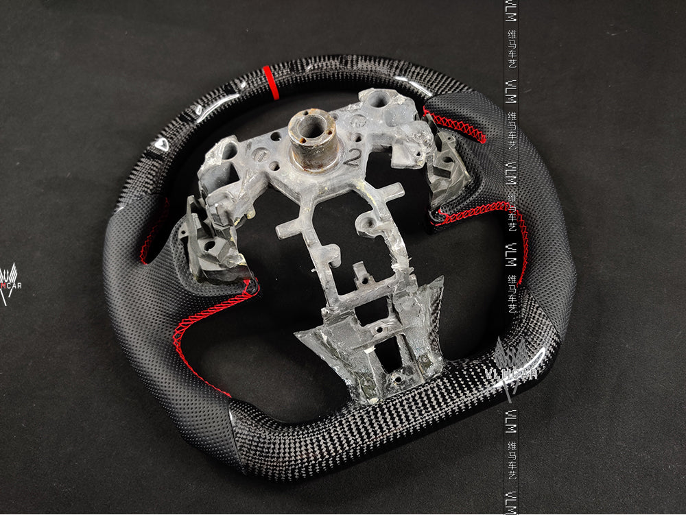 Custom Carbon Fiber steering wheel For Infiniti Q50