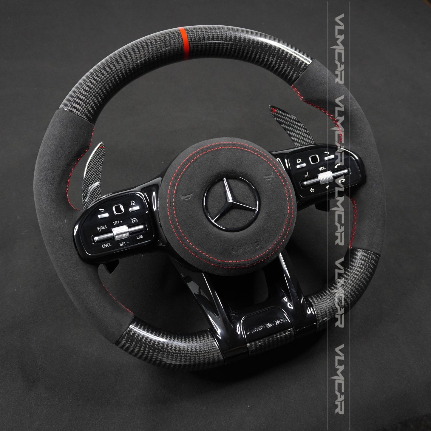 Carbon fiber steering wheel For mercedes benz C/E/S/G AMG / old model to new amg 809 steering wheel