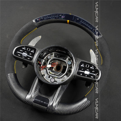 Carbon fiber steering wheel For mercedes benz C/E/S/G AMG steering wheel / 809 AMG steering wheel