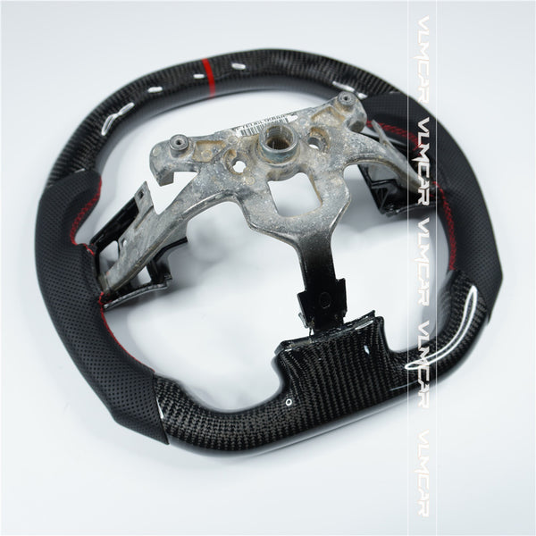 Custom carbon fiber steering wheel For Chevy Corvette C6 /Z06