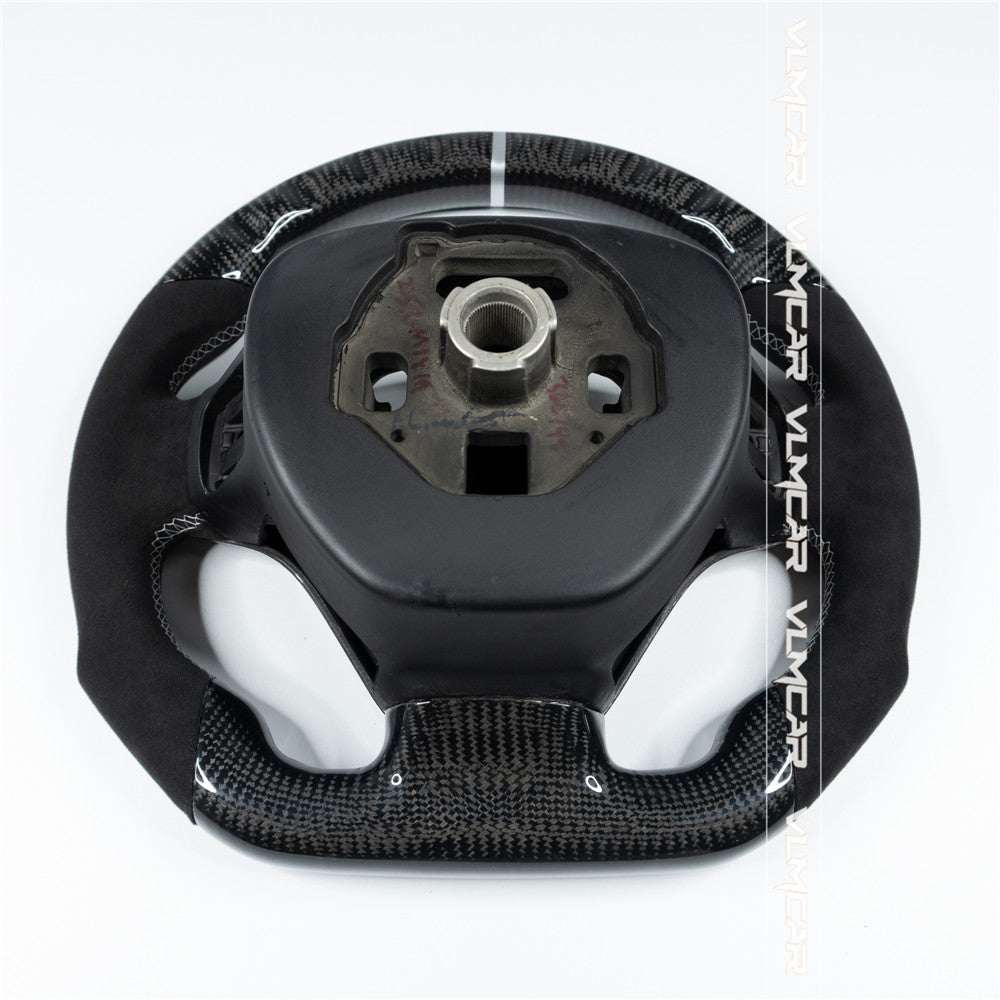 Custom carbon fiber steering wheel For Chevy Corvette C7/CZ06