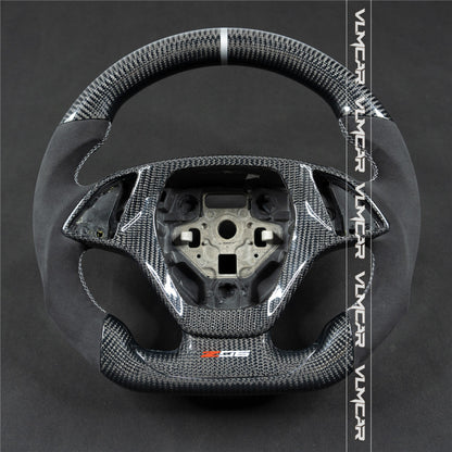 Custom carbon fiber steering wheel For Chevy Corvette C7/CZ06