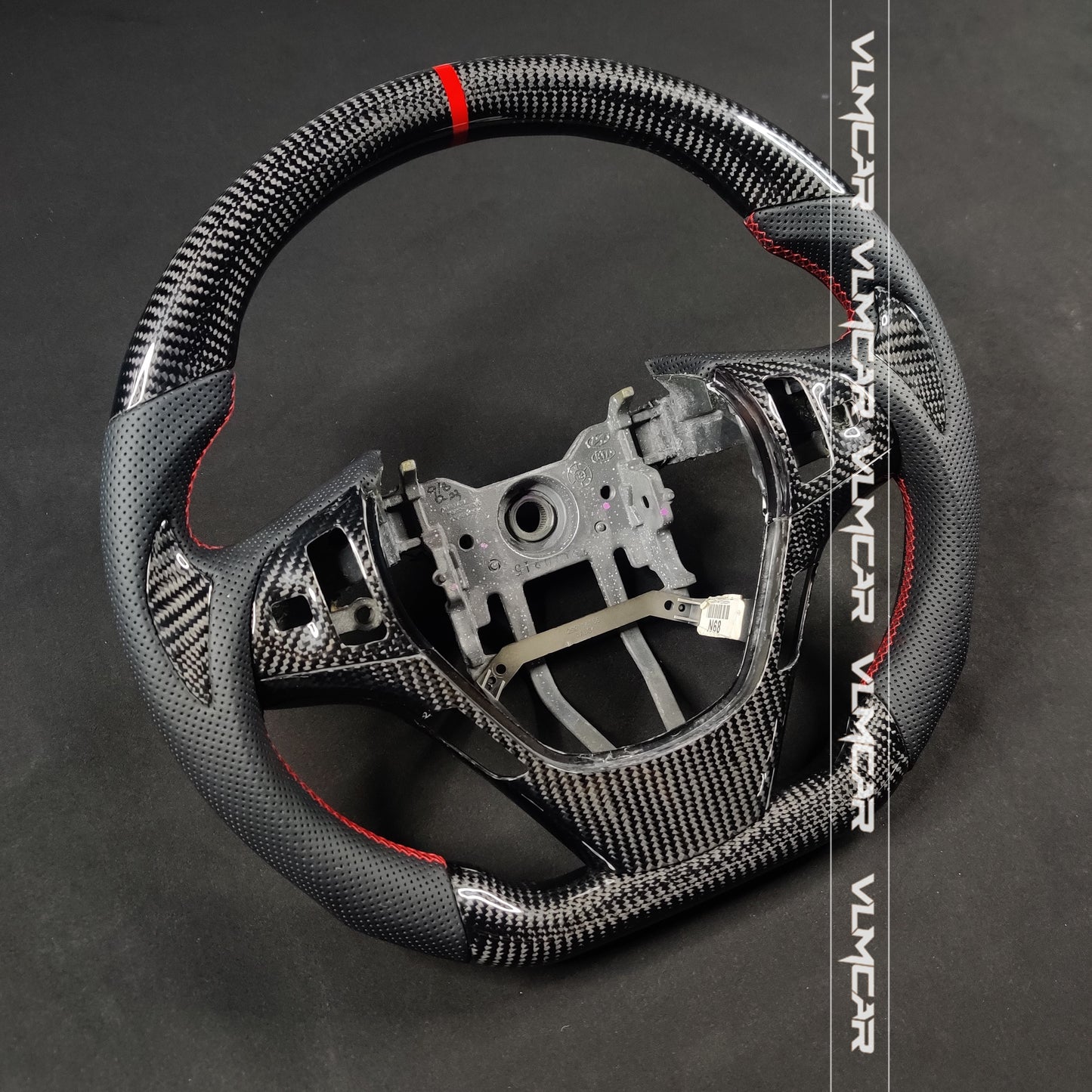 Custom carbon fiber steering wheel For Hyundai Genesis coupe