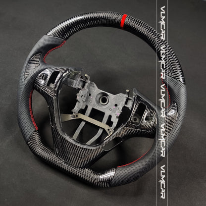 Custom carbon fiber steering wheel For Hyundai Genesis coupe