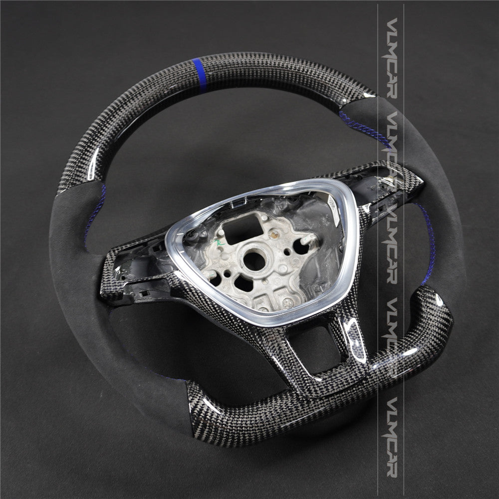 Private custom carbon Fiber steering wheel For Volkswagen Golf normal/Regular MK7/MK7.5 dsg/Manual