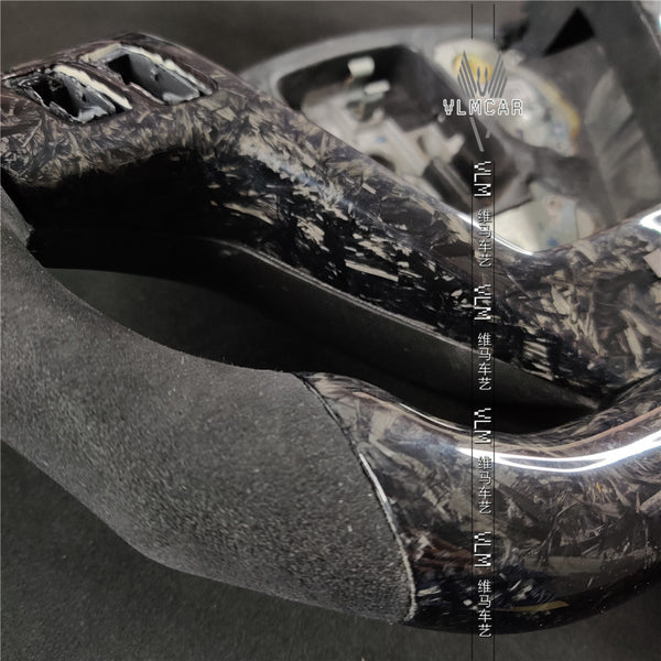 Private custom Forged carbon Fiber with alcantara steering wheel For CTS V1 2004-2008