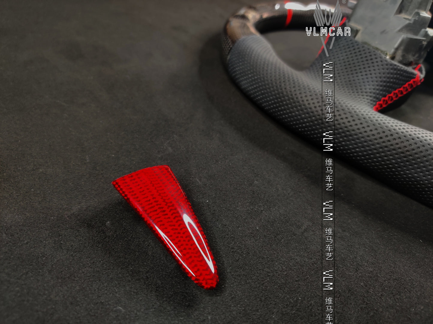 Private custom carbon fiber steering wheel for Infiniti Q50 / Match with different color