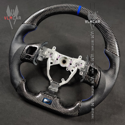 Private custom carbon Fiber steering wheel For Lexus IS/ISF/ES/RX/RC/RCF