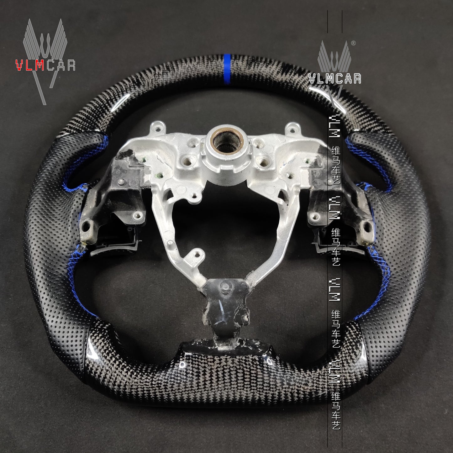 Private custom carbon Fiber steering wheel For Lexus IS/ISF/ES/RX/RC/RCF