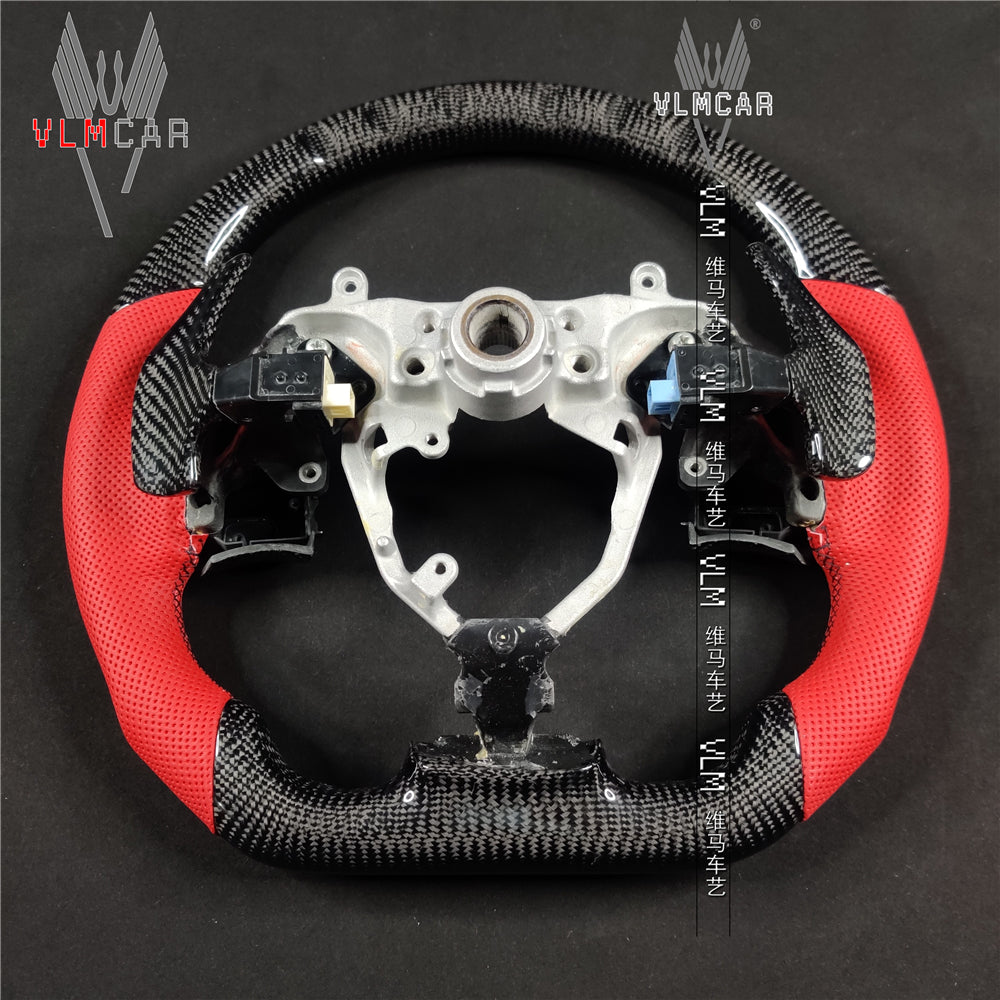 Private custom carbon Fiber steering wheel For Lexus IS/ISF/ES/RX/RC/RCF