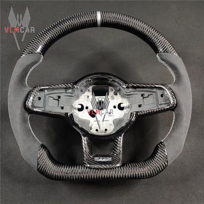 Private custom carbon fiber steering wheel for vw golf mk7/7.5 gti/r