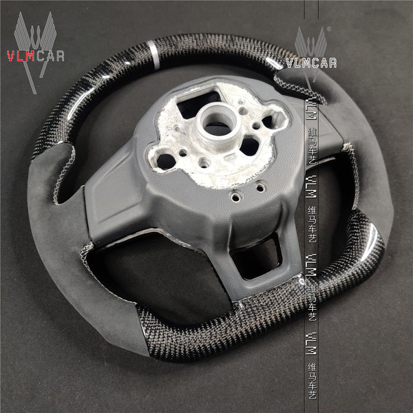 Private custom carbon fiber steering wheel for vw golf mk7/7.5 gti/r