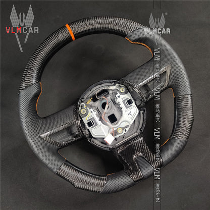 Private custom carbon fiber steering wheel For Chevrolet Camaro racing wheel convertible