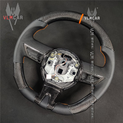 Private custom carbon fiber steering wheel For Chevrolet Camaro racing wheel convertible