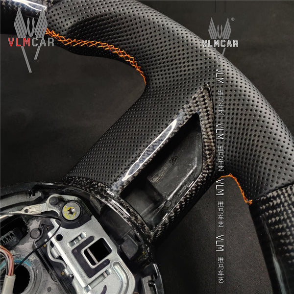 Private custom carbon fiber steering wheel For Chevrolet Camaro racing wheel convertible