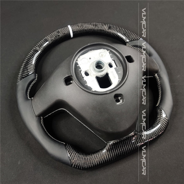 VLM Carbon Fiber steering wheel with smooth leather For Cadillac CTS V1 2004-2008