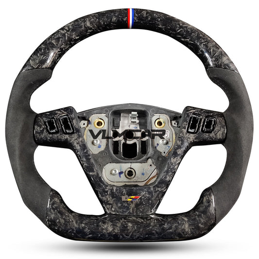 Private custom Forged carbon Fiber with alcantara steering wheel For CTS V1 2004-2008