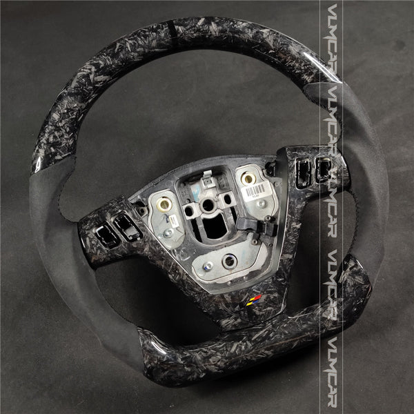 Private custom Forged carbon Fiber with alcantara steering wheel For CTS V1 2004-2008