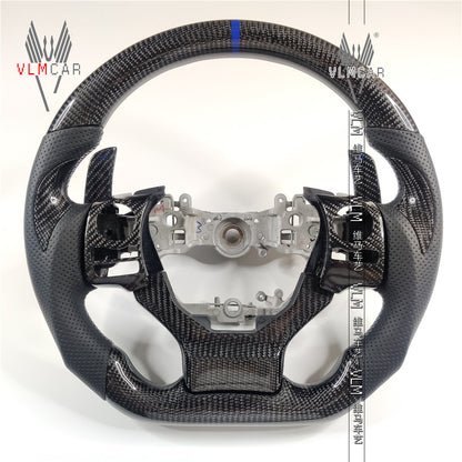 Private custom carbon Fiber steering wheel For Lexus IS/ISF/ES/RX/RC/RCF