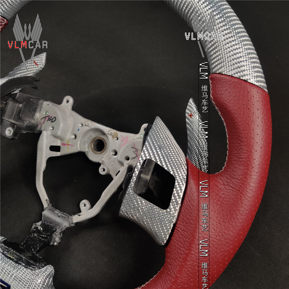 Private custom carbon Fiber steering wheel For Lexus IS/ISF/ES/RX/RC/RCF