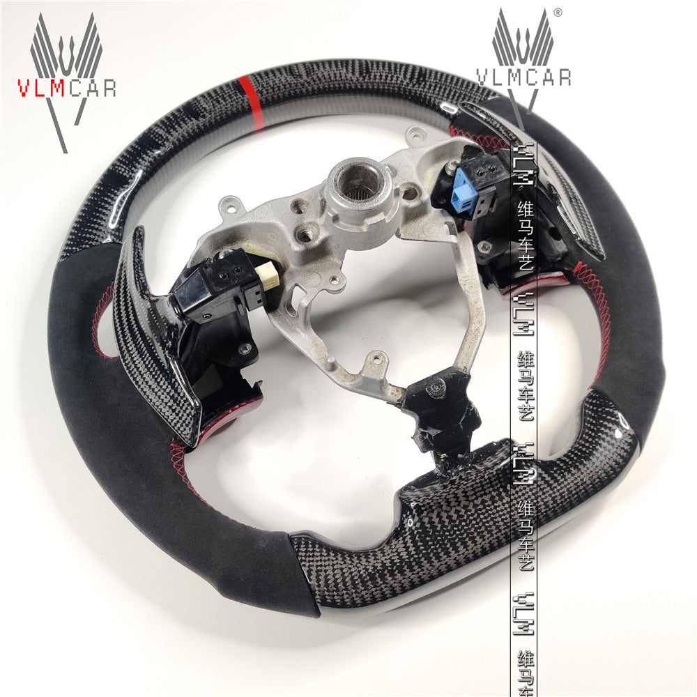 Private custom carbon Fiber steering wheel For Lexus IS/ISF/ES/RX/RC/RCF