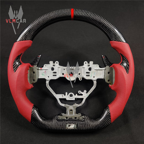 Private custom carbon Fiber steering wheel and shift paddle For Lexus IS/ISF/ES/RX/RC/RCF