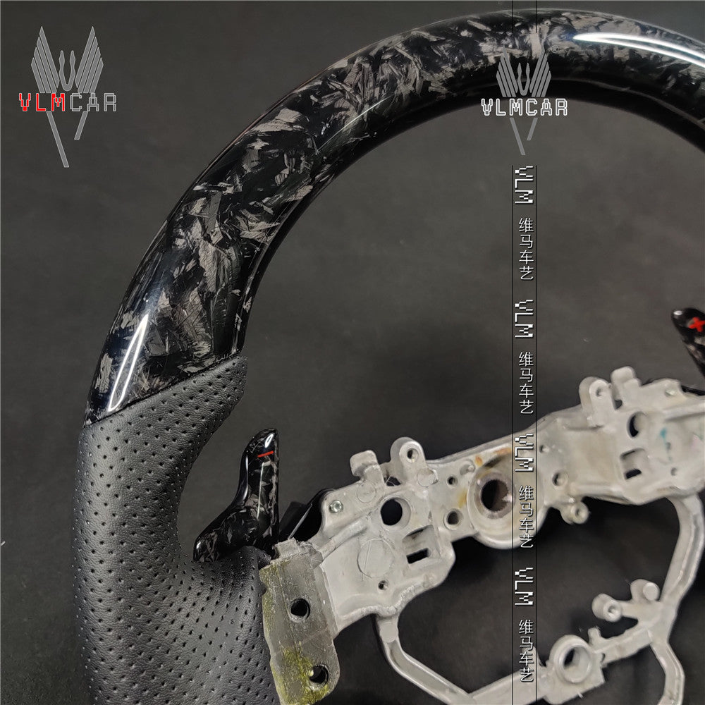 Private custom Forged carbon Fiber steering wheel For Lexus IS/ISF/ES/RX/RC/RCF