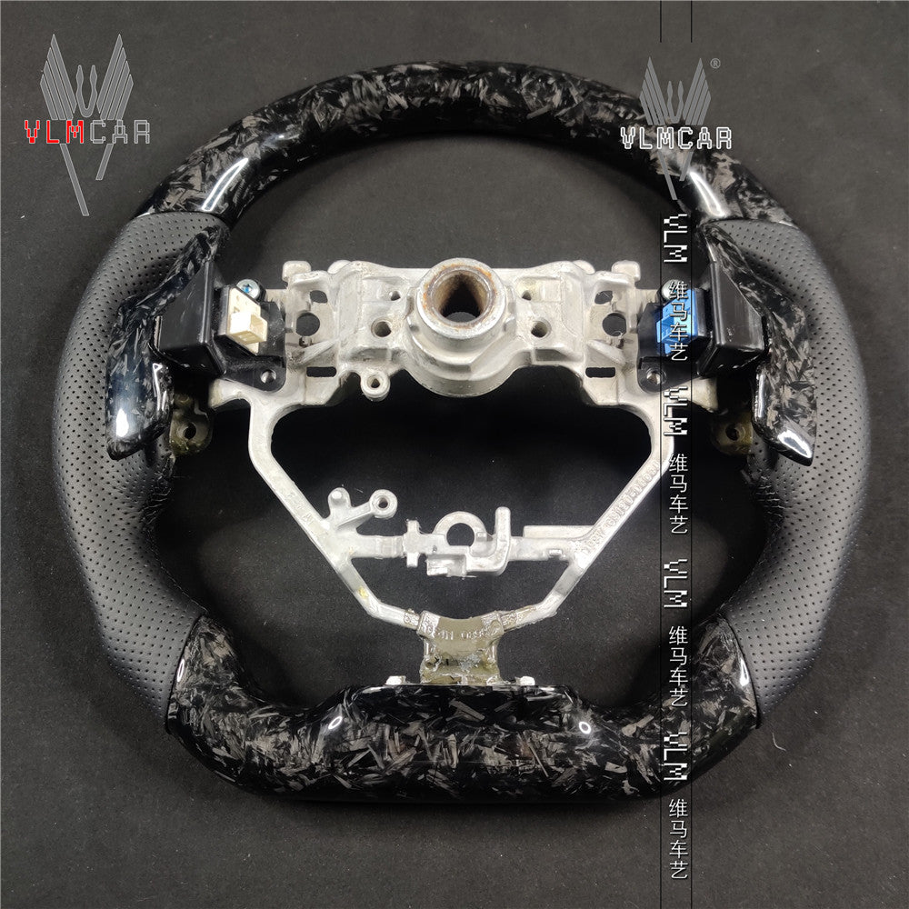Private custom Forged carbon Fiber steering wheel For Lexus IS/ISF/ES/RX/RC/RCF