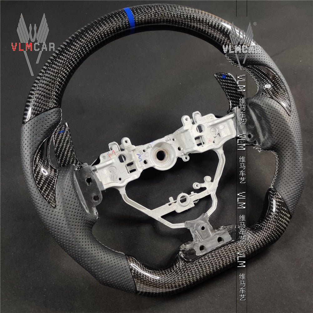 Private custom carbon Fiber steering wheel For Lexus IS/ISF/ES/RX/RC/RCF