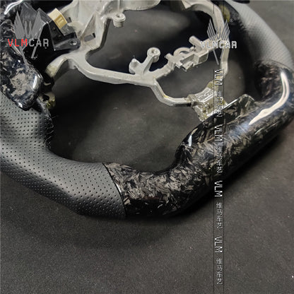 Private custom Forged carbon Fiber steering wheel For Lexus IS/ISF/ES/RX/RC/RCF