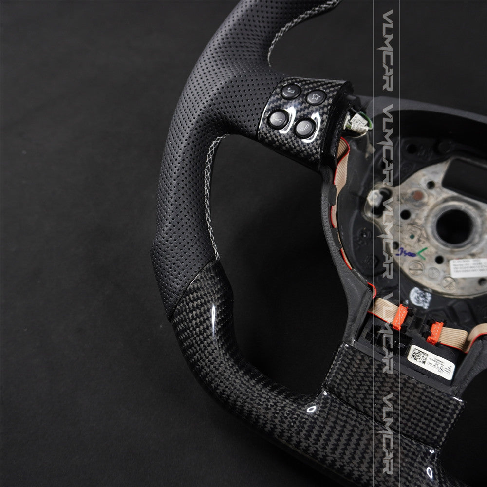 Private custom carbon Fiber steering wheel For Volkswagen Golf 5/ MK5/ GTI